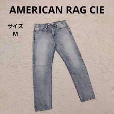 Pantaloni denim American Rag Cie Full Count 12 oz blu chiaro Selvedge M vesti...