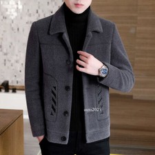 Cappotto Uomo Lana Cappotto