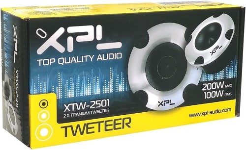 Coppia tweeter xtw2501 xpl - tweeter,
