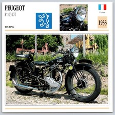 PEUGEOT P 105 DT 1933 France
