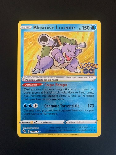 Carta pokémon blastoise - pokémon,