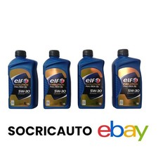 4  Litri Olio Motore Elf 5W30