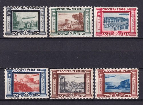 Regno 1933 crociera zeppelin - -crociera,