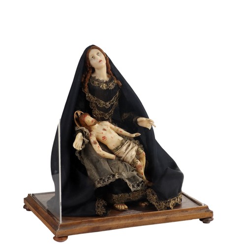 Scultura antica madonna - scultura,