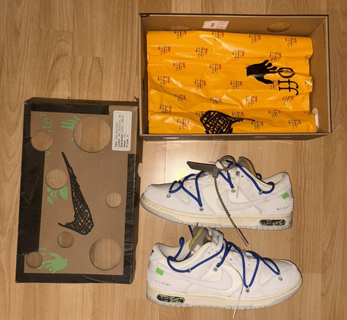 Nike dunk low off white - nike, off-white