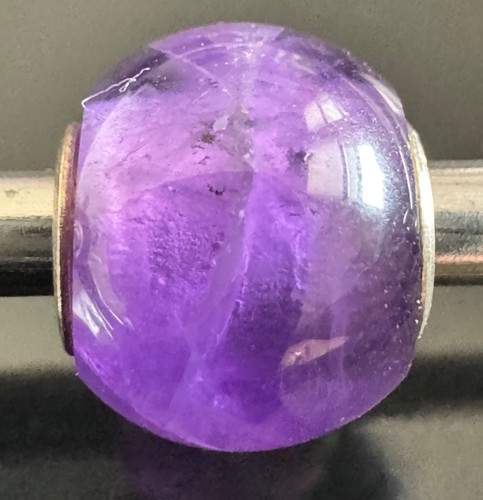 Trollbeads perlina ametista - perlina, di