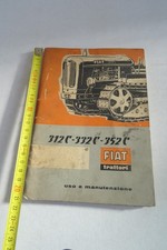manuale uso manutenzione trattore Fiat 312 C 332 C 352 C trattrice tractor