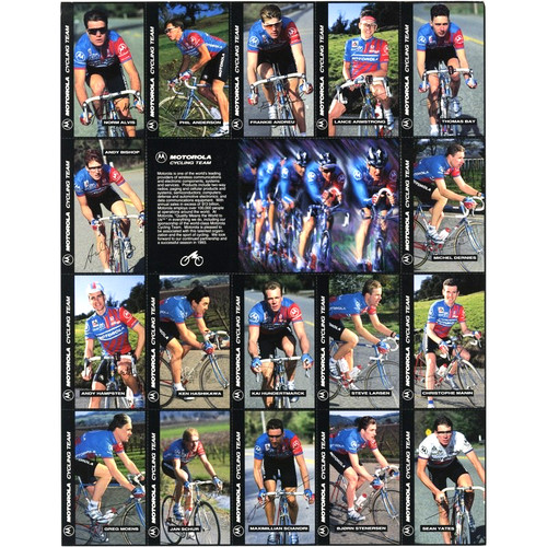 Motorola cycling team - team,, carte