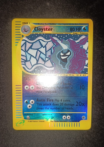 Pokemon cloyster 165 - cloyster, 8/165