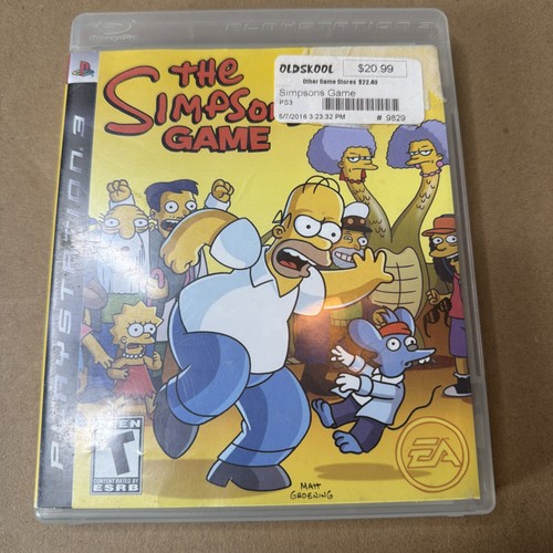 Gioco simpson ps3 - gioco, [ps3]