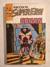 RACCOLTA SUPER EROI N. 6 - CONTIENE CONAN E KAZAR 9 10 11 - CORNO - EDICOLA