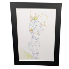 One Piece Anime Art Ace Fire