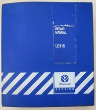 NEW HOLLAND LB 115 TERNA manuale riparazioni pala gommata escavatore caricatore