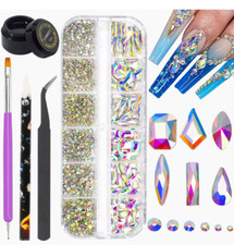 Nail Art Crystal Kit: strass