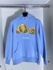 Palm Angels Baby Blue Hoodie