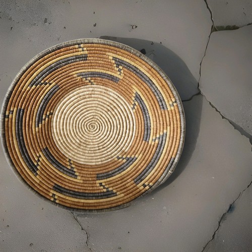 Cesto vaso rafia - cesto/vaso,