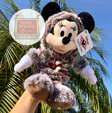 Esclusivo peluche Disney Cruise Line Wonder Minnie Mouse Alaska - NUOVO