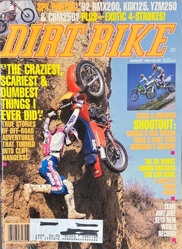 Dirt bike agosto 1991 - dirt,