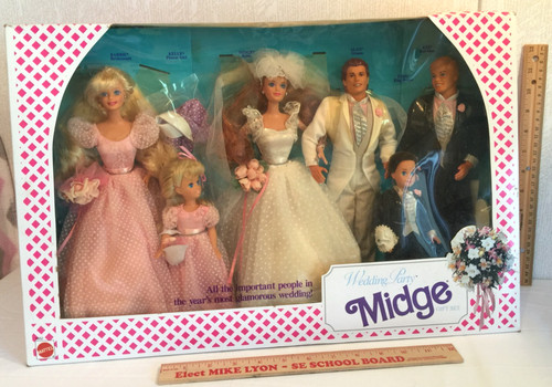 Mattel 1990 set regalo festa - regalo,