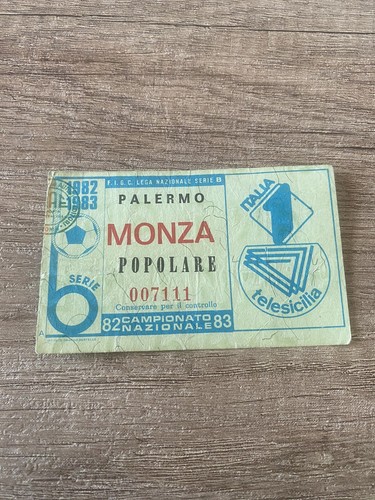 Palermo monza 1982 - palermo-monza, 1982/83