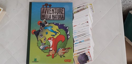 Album figurine avventure nella - album,
