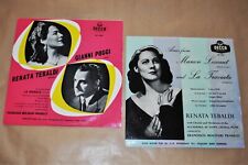 Dischi vinile LP 33 giri 10" - Decca Records Renata Tebaldi - Rarità