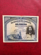 Billet Espagne - 1000 pesetas