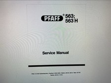 Pfaff 563  Manual  Digital