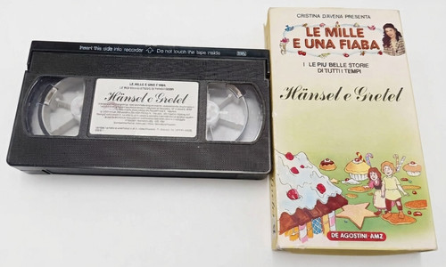 Vhs film hansel gretel - hansel,