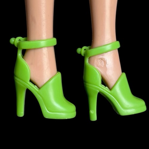 Scarpe barbie verdi cavigliere - barbie,