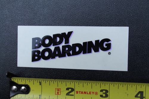 Body boarding magazine - boarding,