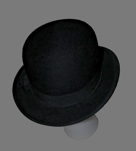 Cappello melon antico nero - cappello,