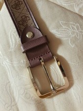 Cintura GUESS donna con LOGO G taglia S(86cm)colore rosa malva scuro