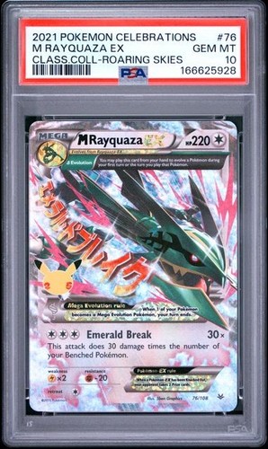 Psa rayquaza 76 - 10, m
