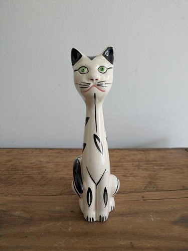 Vintage mcm ceramic long neck - vintage,