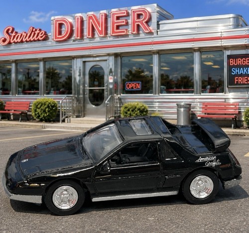Pontiac fiero black 1985 85 - gt,