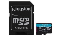 Kingston Canvas Go Plus microSDXC Scheda Di Memoria Gen4 200MB/s A2 U3 V30 256GB