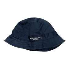 Cappello Stone Island Marina Bucket Blu Navy Taglia Large L