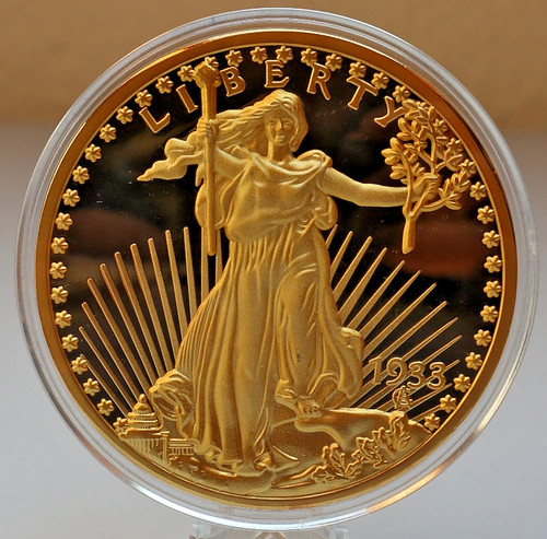 Medaglia gigante dollari - medaglia,