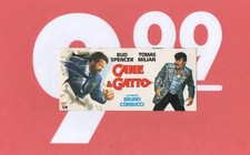 Adesivo Vintage Sticker Aufkleber Autocollant CANE & GATTO Bud Spencer T. Milian