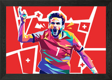 Kvara Fan Art WPAP poster arte