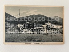 CARTOLINA BONASSOLA (SP) Passeggiata a mare - ANNO 1928 - VG