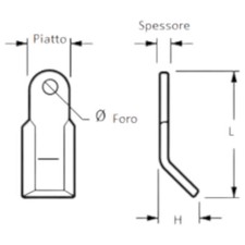 LAME MAZZE TRINCIA ERBA TRATTORE DX/SX PALLADINO PEGORARO(FORT) PERFECT PERUZZO