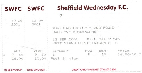 Sheffield wednesday - sheffield, v