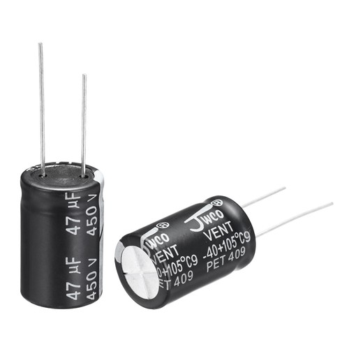 10pcs 47uf 450v 16x25mm - 47uf,