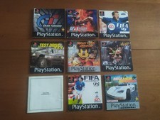 Sony Playstation 1 Lotto 9 Manuali