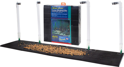 Filtro acquario sottogravel