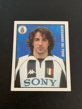 ALESSANDRO DEL PIERO JUVENTUS FIGURINA MERLIN'S CALCIO 98  N°184 NEW OTTIMA