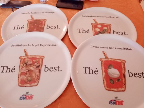Set piatti estathè pizza - set,