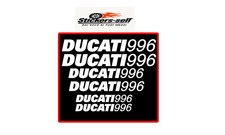 adesivi Moto Replica - 6  adesivi Ducati  996- Stickers 996